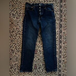 GAP cheeky straight high rise jeans size 29/8 regular